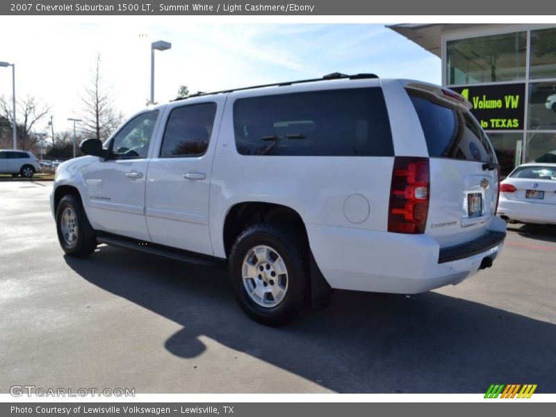 Summit White / Light Cashmere/Ebony 2007 Chevrolet Suburban 1500 LT