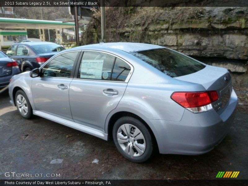 Ice Silver Metallic / Black 2013 Subaru Legacy 2.5i