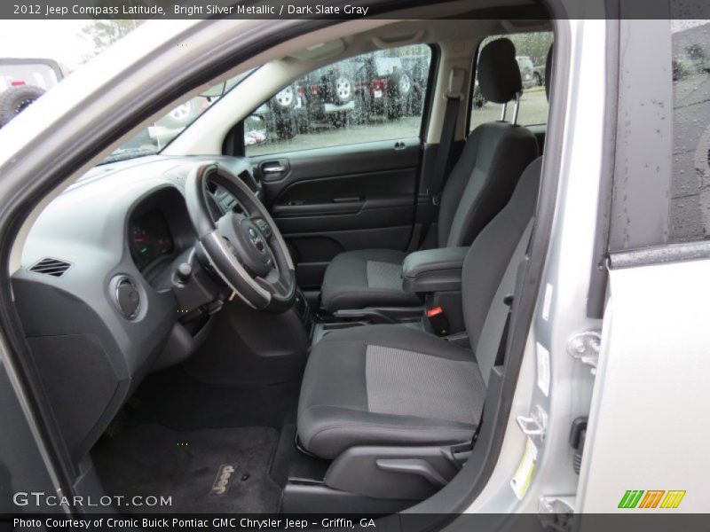 Bright Silver Metallic / Dark Slate Gray 2012 Jeep Compass Latitude