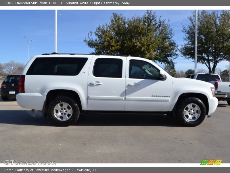 Summit White / Light Cashmere/Ebony 2007 Chevrolet Suburban 1500 LT