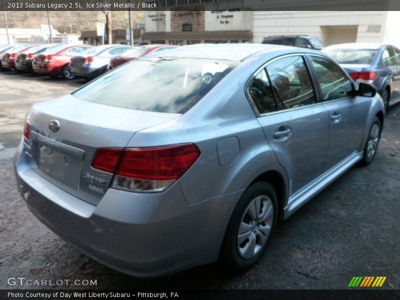 Ice Silver Metallic / Black 2013 Subaru Legacy 2.5i