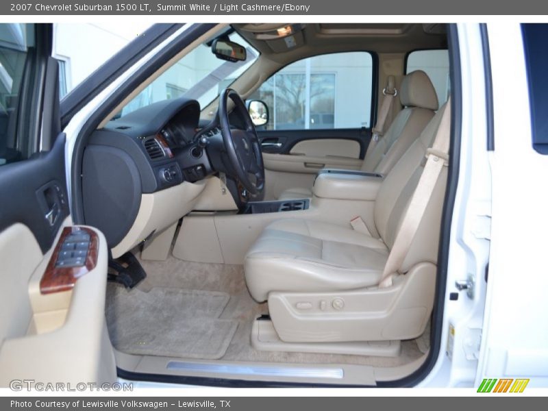 Summit White / Light Cashmere/Ebony 2007 Chevrolet Suburban 1500 LT