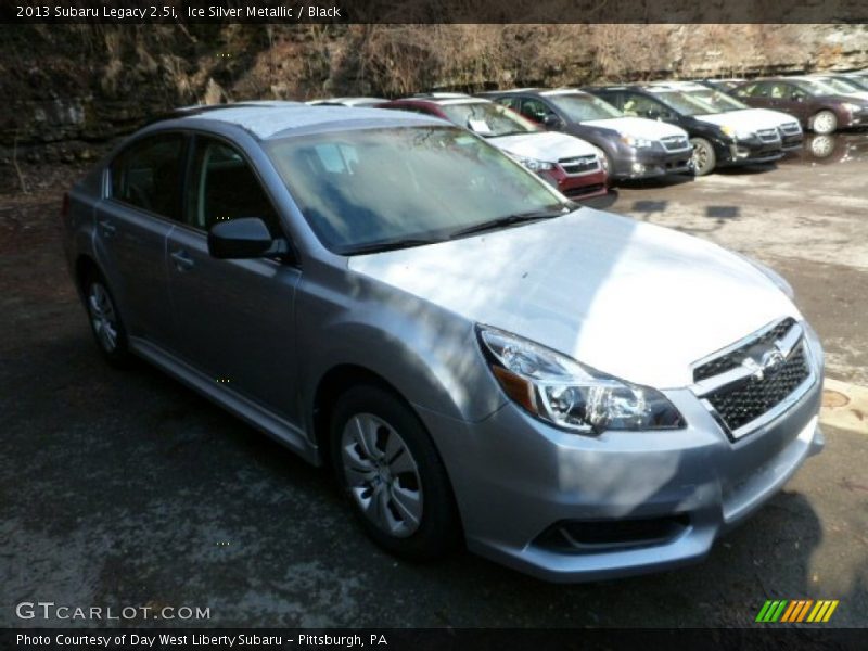 Ice Silver Metallic / Black 2013 Subaru Legacy 2.5i