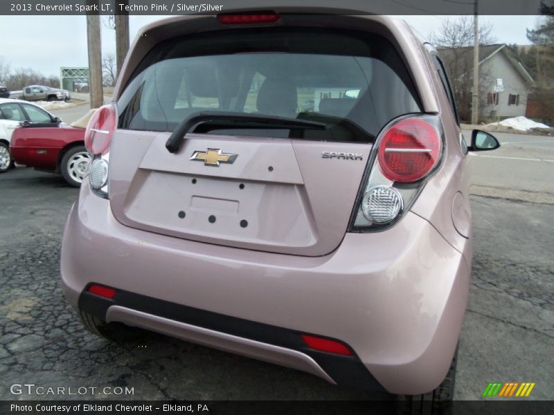Techno Pink / Silver/Silver 2013 Chevrolet Spark LT