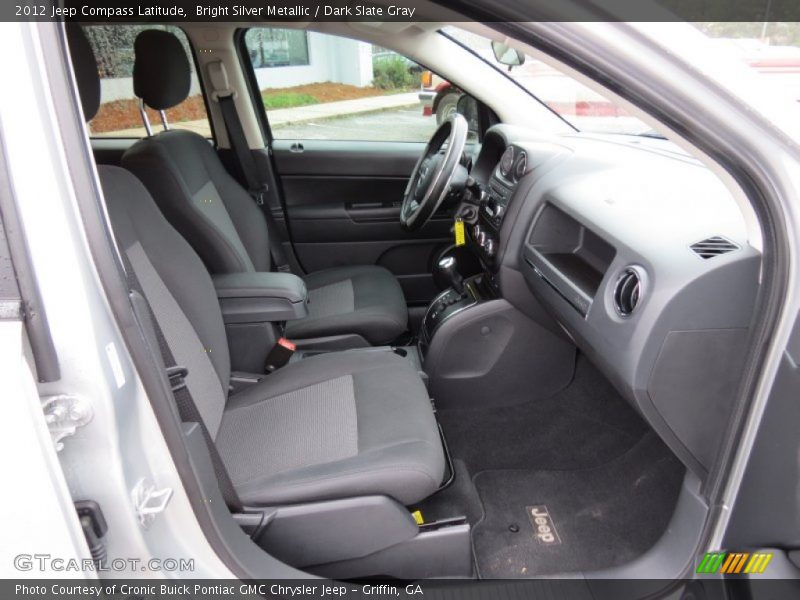 Bright Silver Metallic / Dark Slate Gray 2012 Jeep Compass Latitude