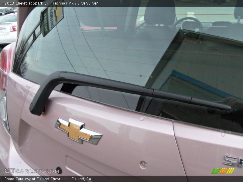 Techno Pink / Silver/Silver 2013 Chevrolet Spark LT