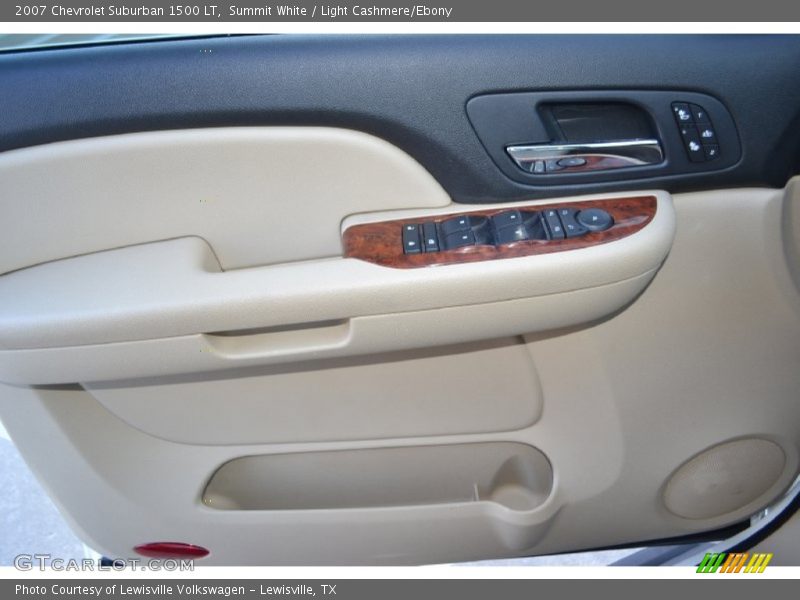 Summit White / Light Cashmere/Ebony 2007 Chevrolet Suburban 1500 LT