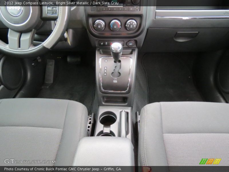 Bright Silver Metallic / Dark Slate Gray 2012 Jeep Compass Latitude