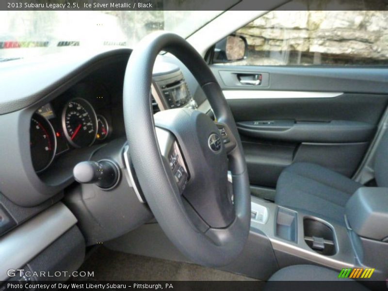 Ice Silver Metallic / Black 2013 Subaru Legacy 2.5i