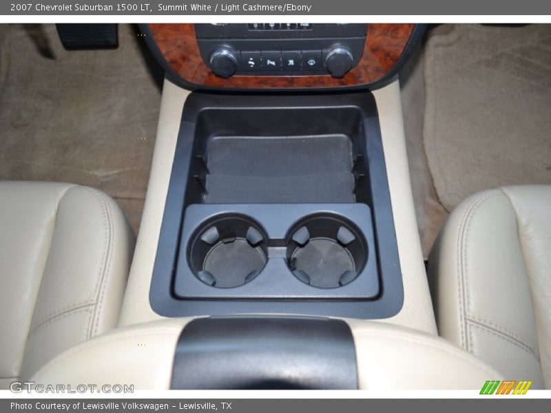 Summit White / Light Cashmere/Ebony 2007 Chevrolet Suburban 1500 LT