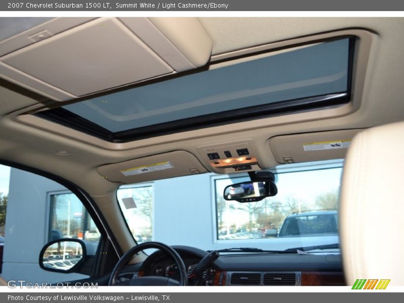 Summit White / Light Cashmere/Ebony 2007 Chevrolet Suburban 1500 LT