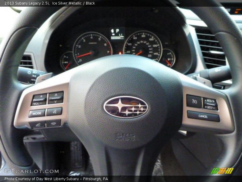 Ice Silver Metallic / Black 2013 Subaru Legacy 2.5i