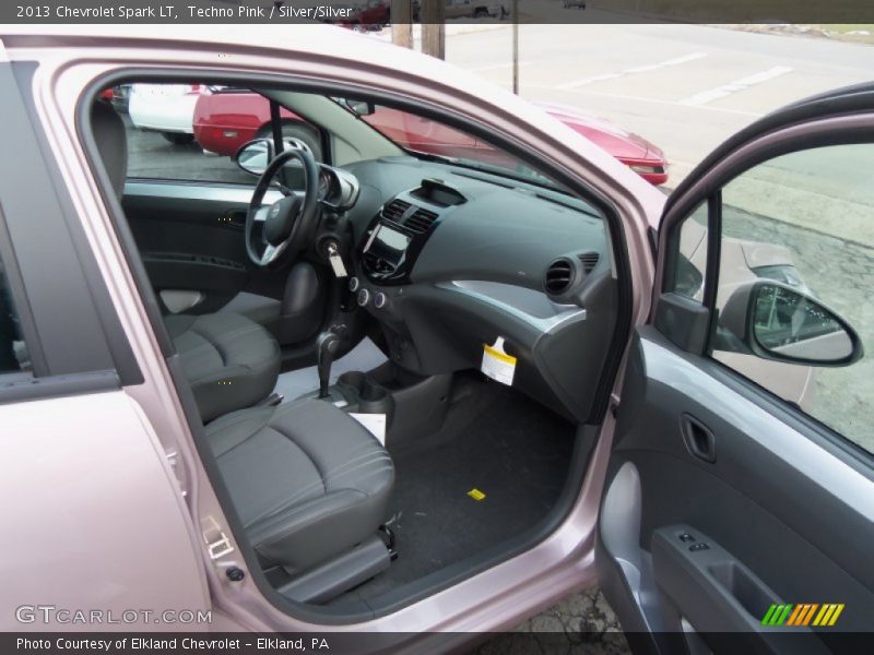 Techno Pink / Silver/Silver 2013 Chevrolet Spark LT