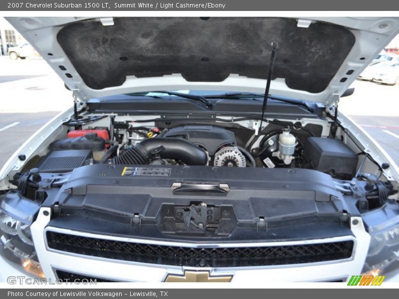 Summit White / Light Cashmere/Ebony 2007 Chevrolet Suburban 1500 LT