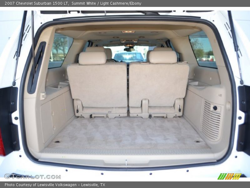 Summit White / Light Cashmere/Ebony 2007 Chevrolet Suburban 1500 LT