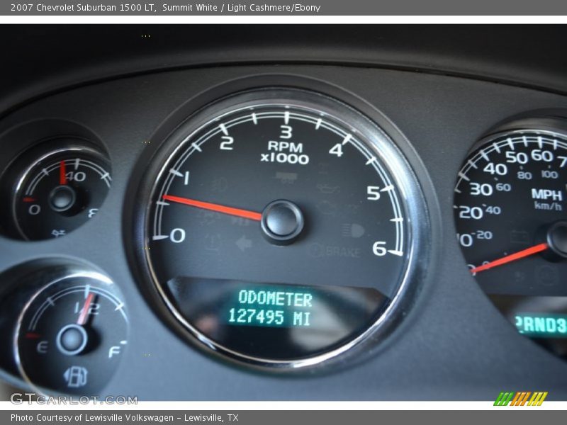 Summit White / Light Cashmere/Ebony 2007 Chevrolet Suburban 1500 LT