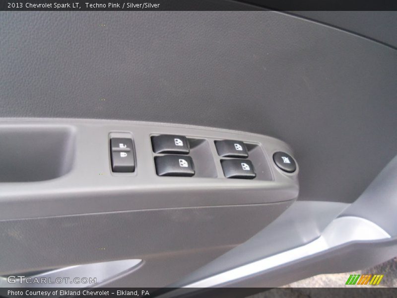 Techno Pink / Silver/Silver 2013 Chevrolet Spark LT