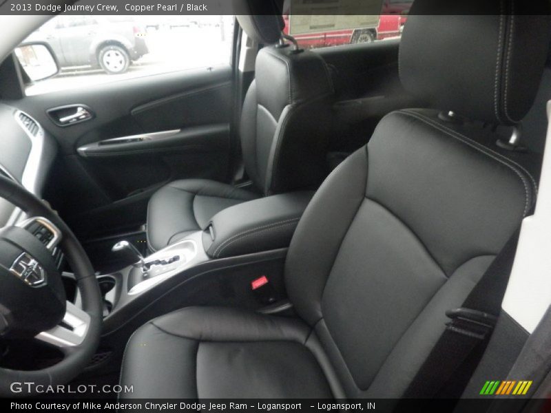 Copper Pearl / Black 2013 Dodge Journey Crew