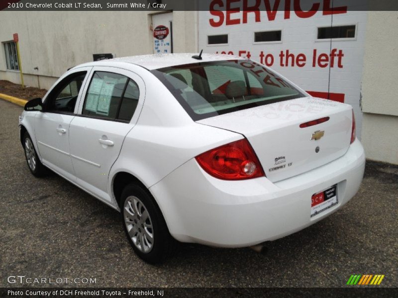 Summit White / Gray 2010 Chevrolet Cobalt LT Sedan