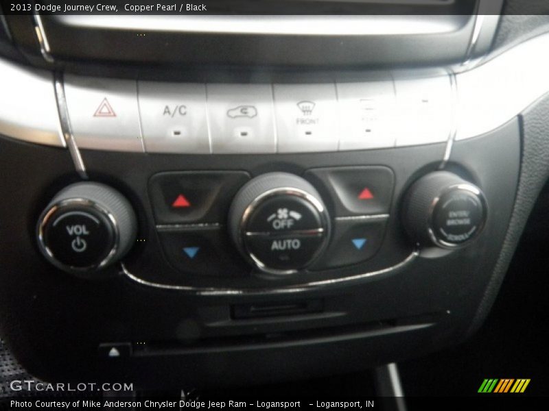 Copper Pearl / Black 2013 Dodge Journey Crew