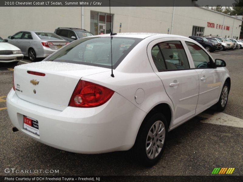 Summit White / Gray 2010 Chevrolet Cobalt LT Sedan