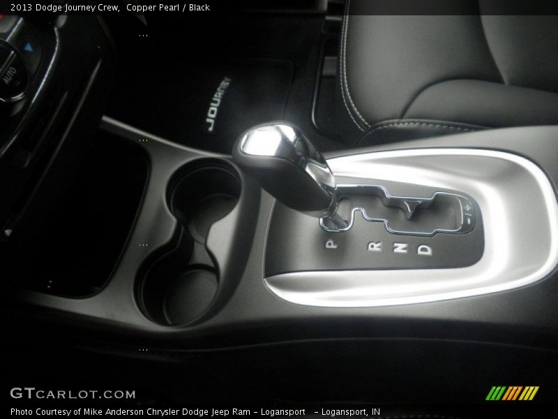 Copper Pearl / Black 2013 Dodge Journey Crew