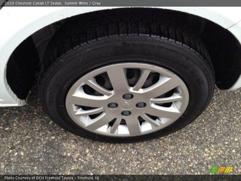 Summit White / Gray 2010 Chevrolet Cobalt LT Sedan