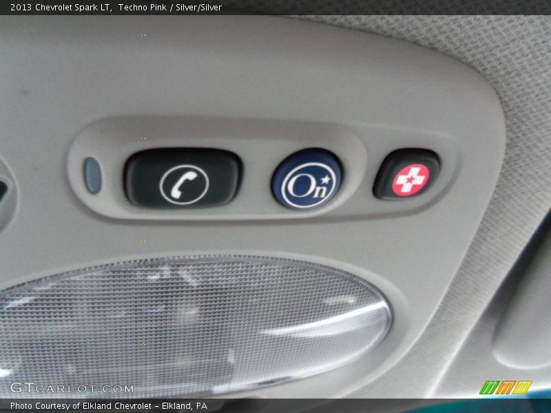 Techno Pink / Silver/Silver 2013 Chevrolet Spark LT