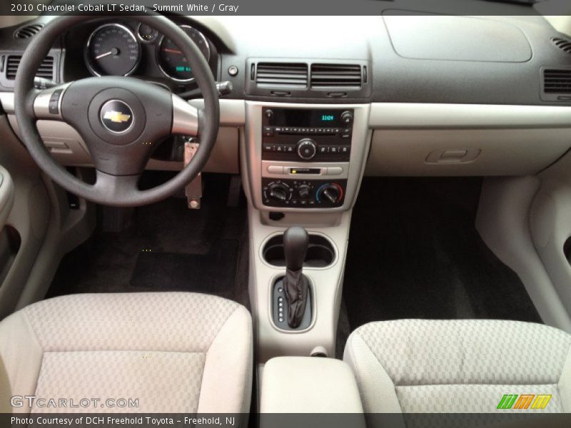 Summit White / Gray 2010 Chevrolet Cobalt LT Sedan