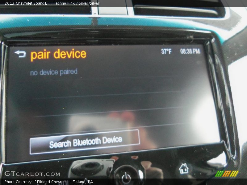 Techno Pink / Silver/Silver 2013 Chevrolet Spark LT