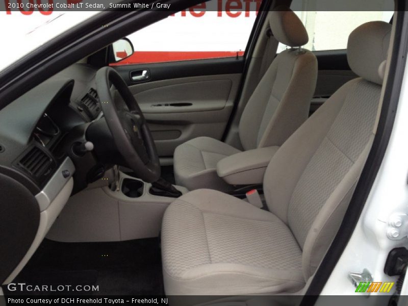 Summit White / Gray 2010 Chevrolet Cobalt LT Sedan