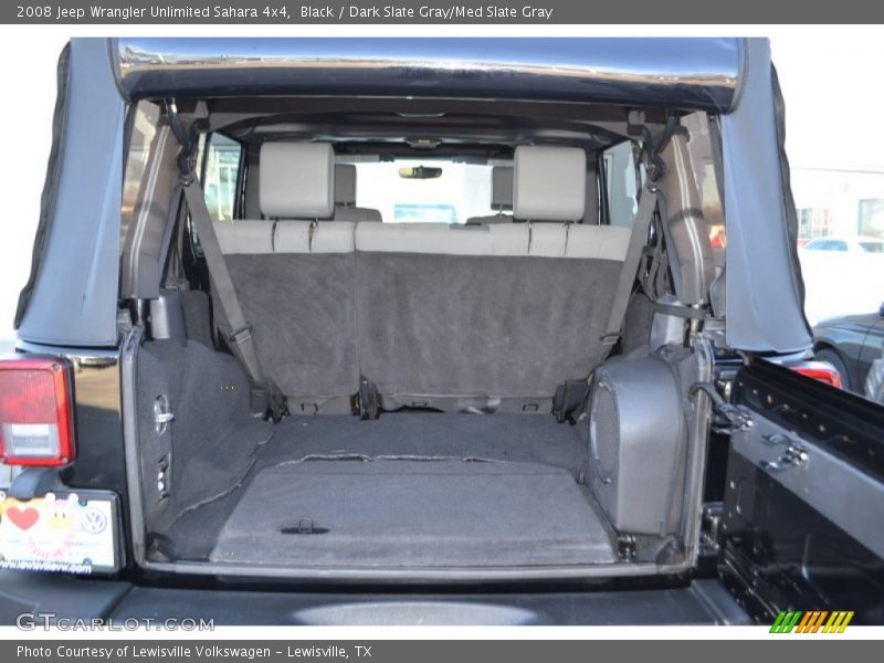Black / Dark Slate Gray/Med Slate Gray 2008 Jeep Wrangler Unlimited Sahara 4x4