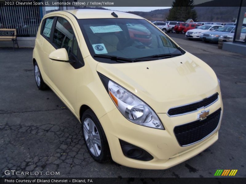 Front 3/4 View of 2013 Spark LS