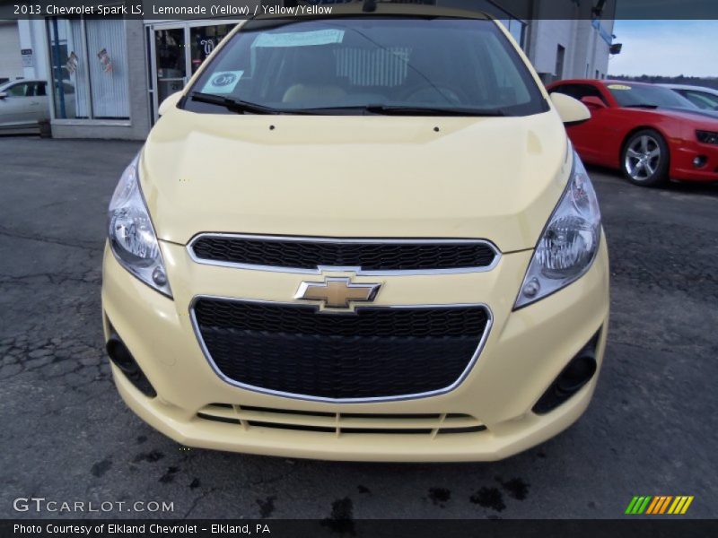 Lemonade (Yellow) / Yellow/Yellow 2013 Chevrolet Spark LS