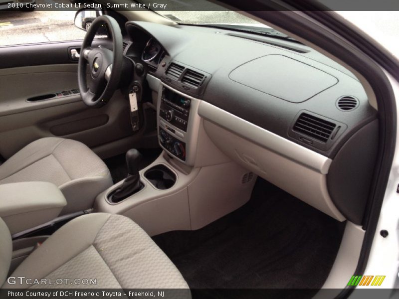 Summit White / Gray 2010 Chevrolet Cobalt LT Sedan