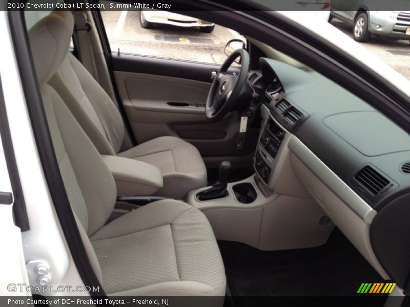 Summit White / Gray 2010 Chevrolet Cobalt LT Sedan