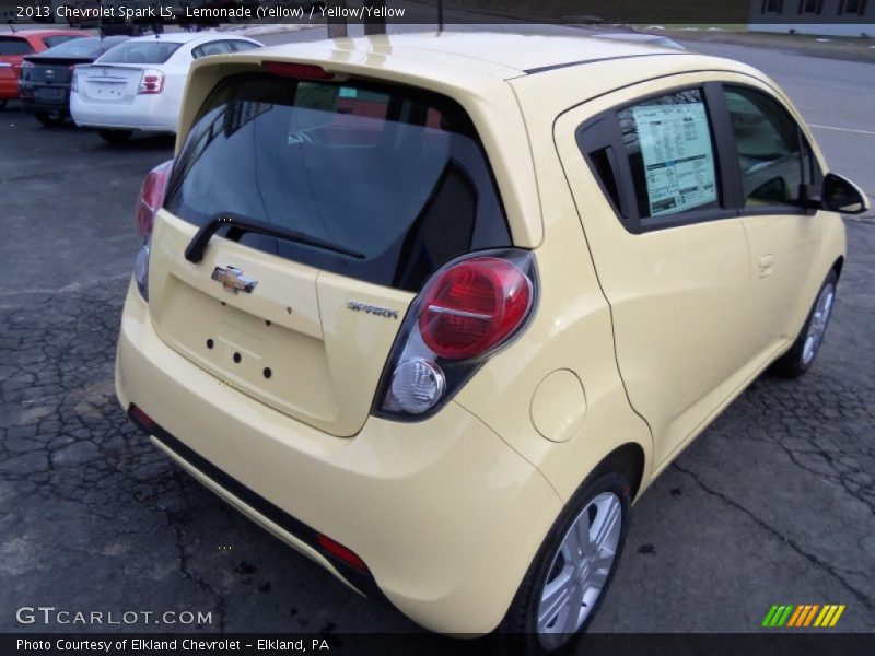 Lemonade (Yellow) / Yellow/Yellow 2013 Chevrolet Spark LS