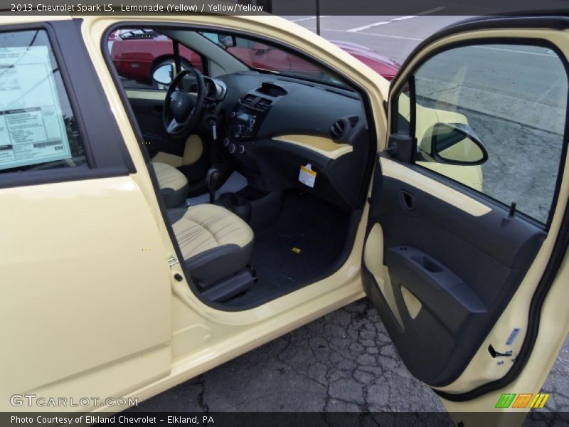 Lemonade (Yellow) / Yellow/Yellow 2013 Chevrolet Spark LS