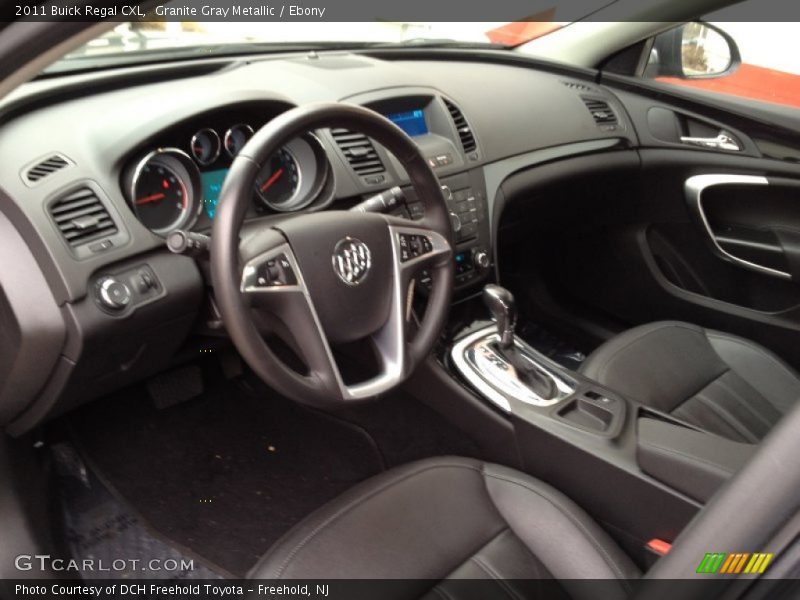 Granite Gray Metallic / Ebony 2011 Buick Regal CXL