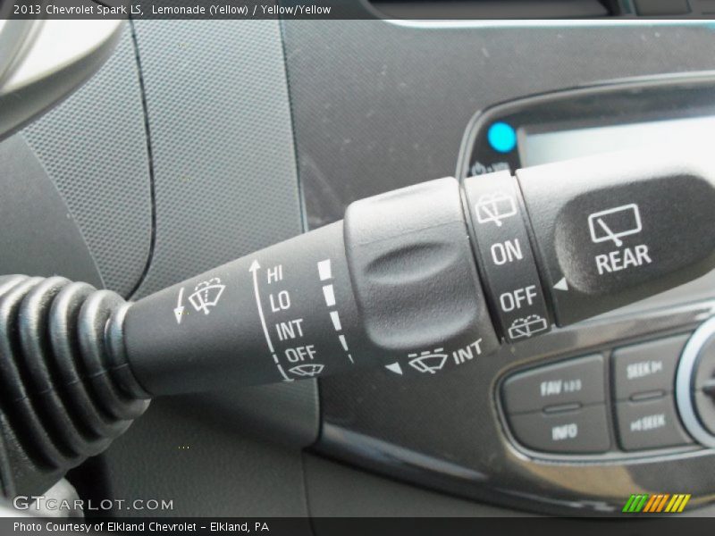 Controls of 2013 Spark LS