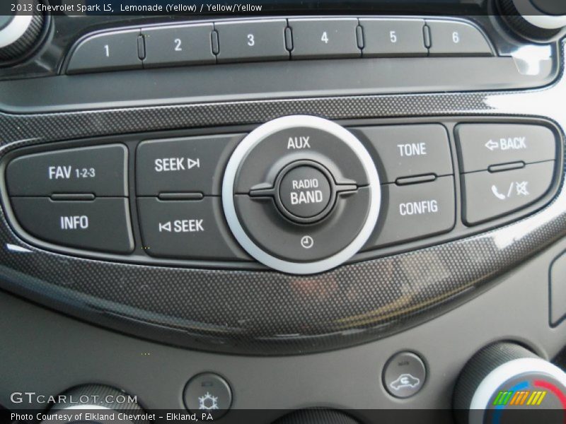 Controls of 2013 Spark LS