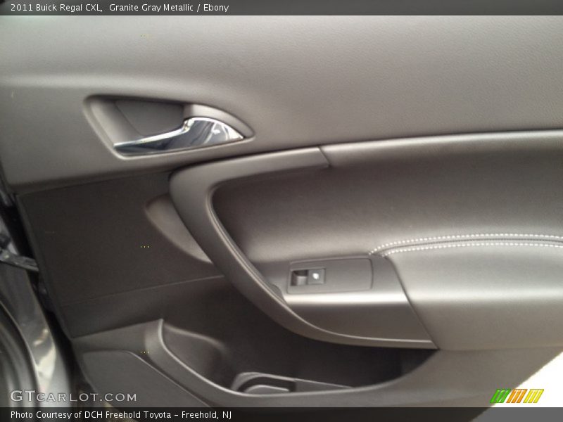Granite Gray Metallic / Ebony 2011 Buick Regal CXL