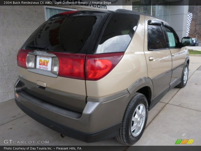 Light Driftwood Metallic / Neutral Beige 2004 Buick Rendezvous CX AWD