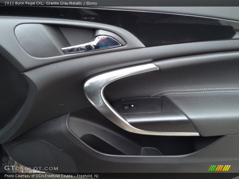 Granite Gray Metallic / Ebony 2011 Buick Regal CXL