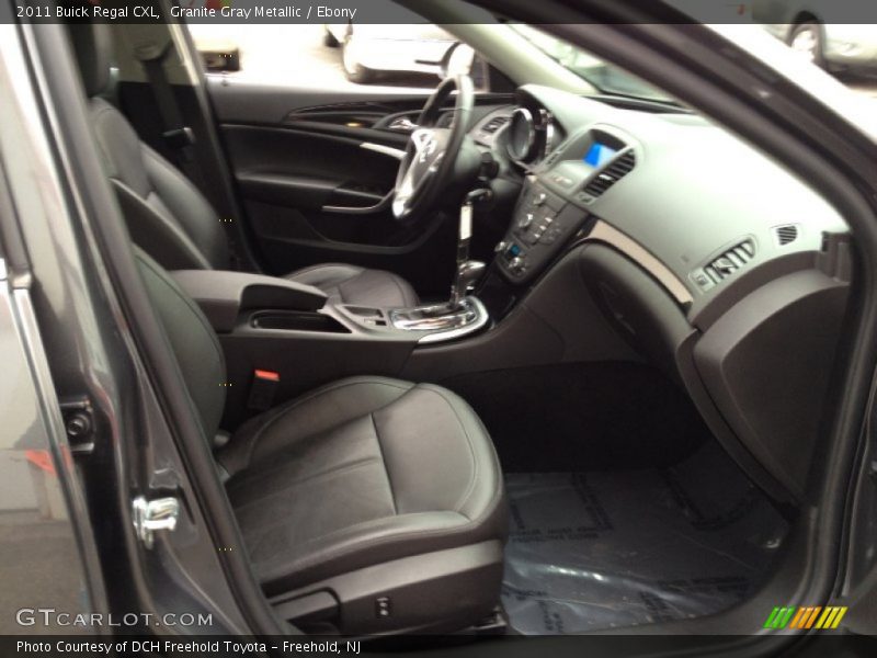 Granite Gray Metallic / Ebony 2011 Buick Regal CXL