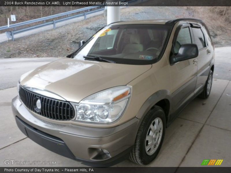Light Driftwood Metallic / Neutral Beige 2004 Buick Rendezvous CX AWD