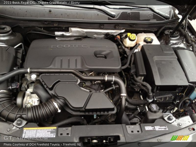 Granite Gray Metallic / Ebony 2011 Buick Regal CXL