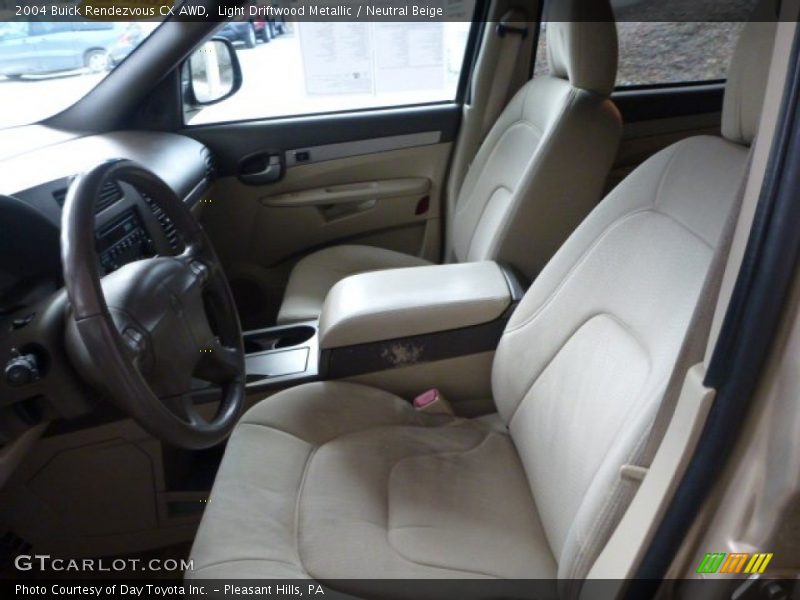 Light Driftwood Metallic / Neutral Beige 2004 Buick Rendezvous CX AWD