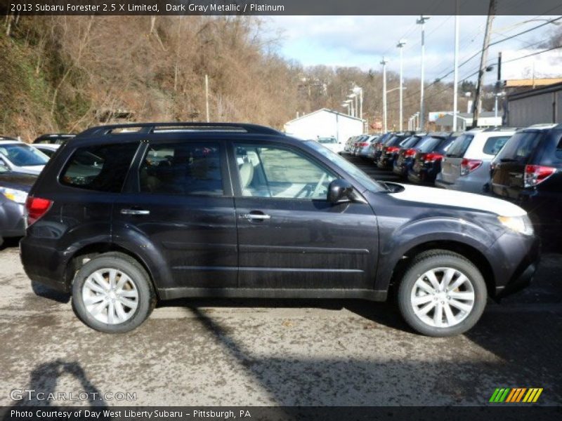 Dark Gray Metallic / Platinum 2013 Subaru Forester 2.5 X Limited