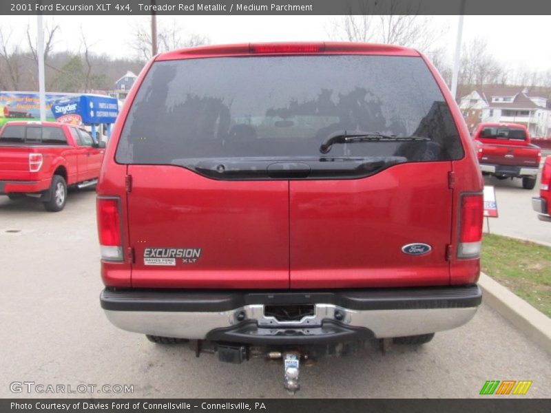 Toreador Red Metallic / Medium Parchment 2001 Ford Excursion XLT 4x4